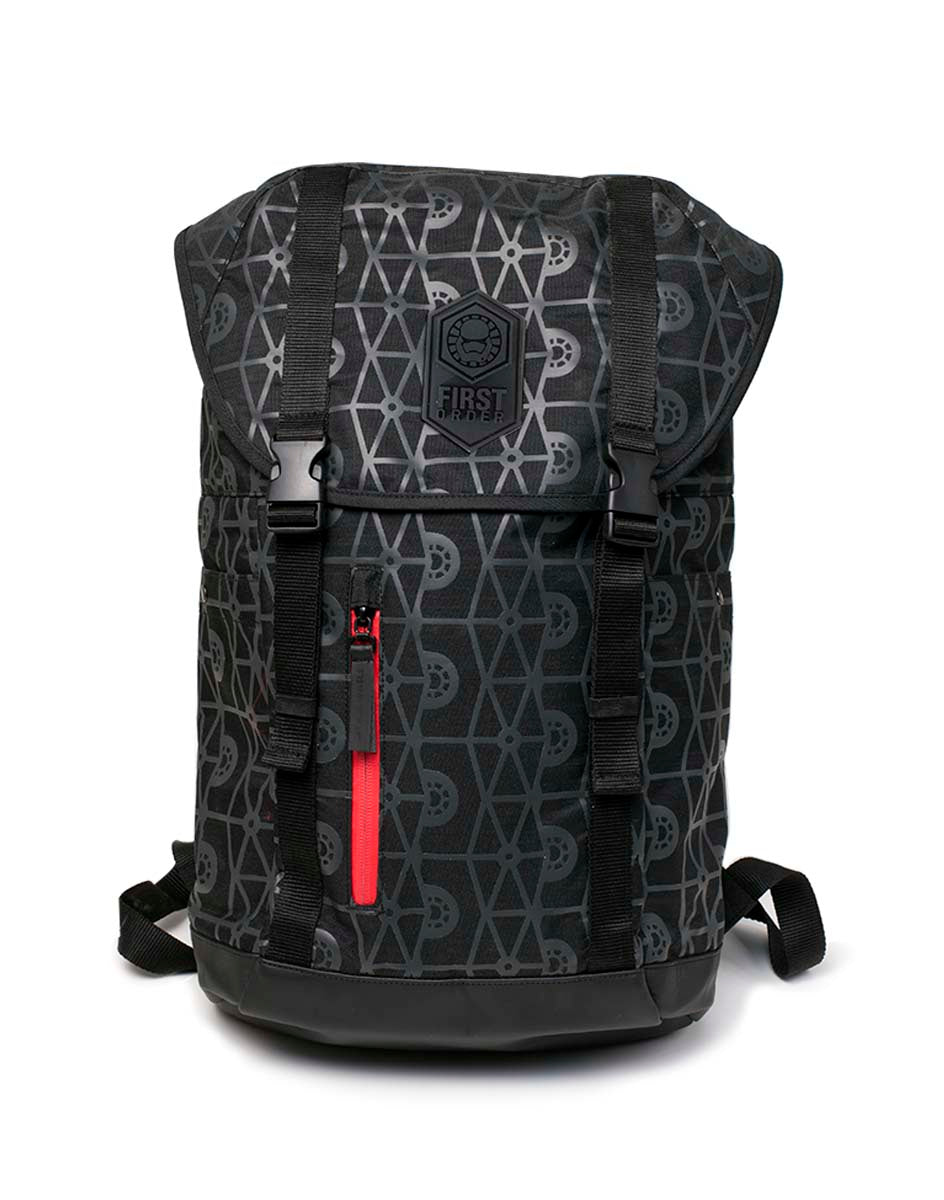 Star Wars First Order Backpack front design | Happy Piranha