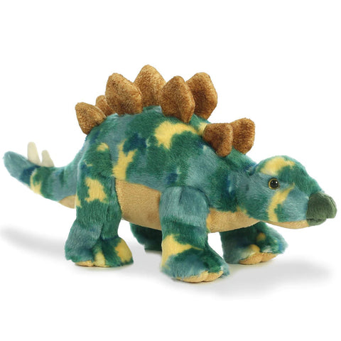 Green Stegosaurus Dinosaur Soft Toy | Happy Piranha