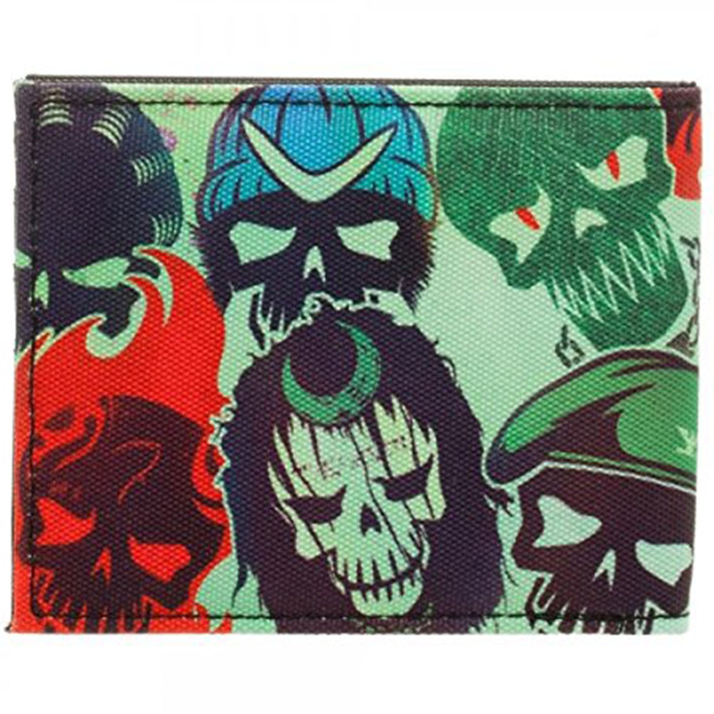DC Comics Suicide Squad Bifold Wallet (Back Design) | Happy Piranha