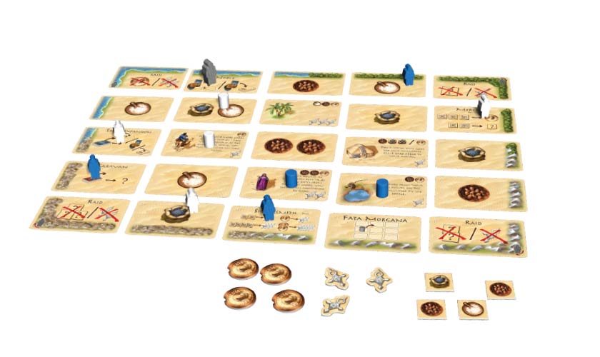 Targi Board Game Gameplay Setup | Happy Piranha