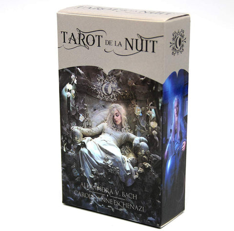 Tarot De La Nuit - The Night Deck by Alexandra V. Bach (Front Design) | Happy Piranha