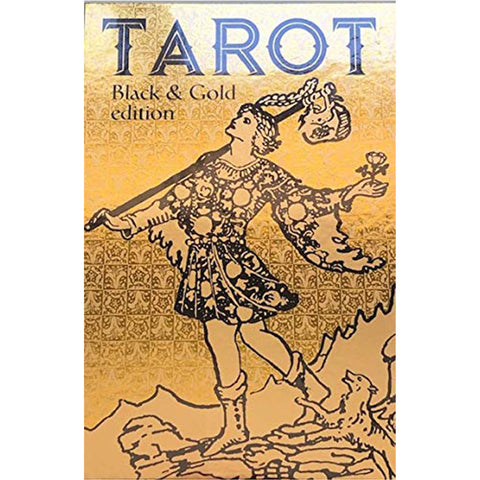 Tarot: Black and Gold Edition - Gold Foil deck | Happy Piranha