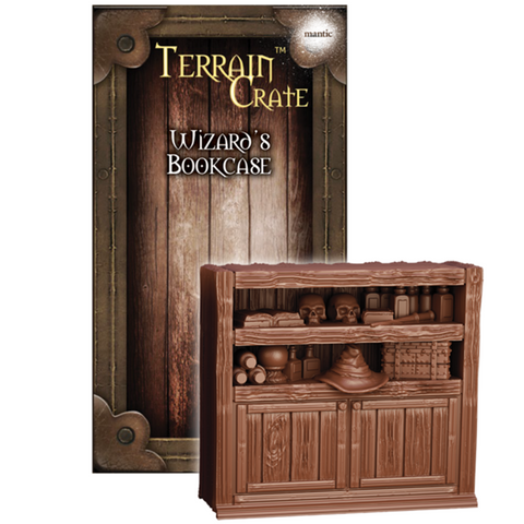 Terrain Crate: Wizard's Book Case - Dungeons & Dragons | Happy Piranha
