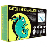 The Chameleon Board Game (Back of Box) | Happy Piranha