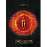 The Lord of the Rings Middle Earth Map & Sauron Poster 2 Set (Eye of Sauron) | Happy Piranha