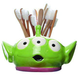 Disney Pixar Toy Story Alien Ceramic Wall Vase / Storage Pot with Toothbrushes in | Happy Piranha