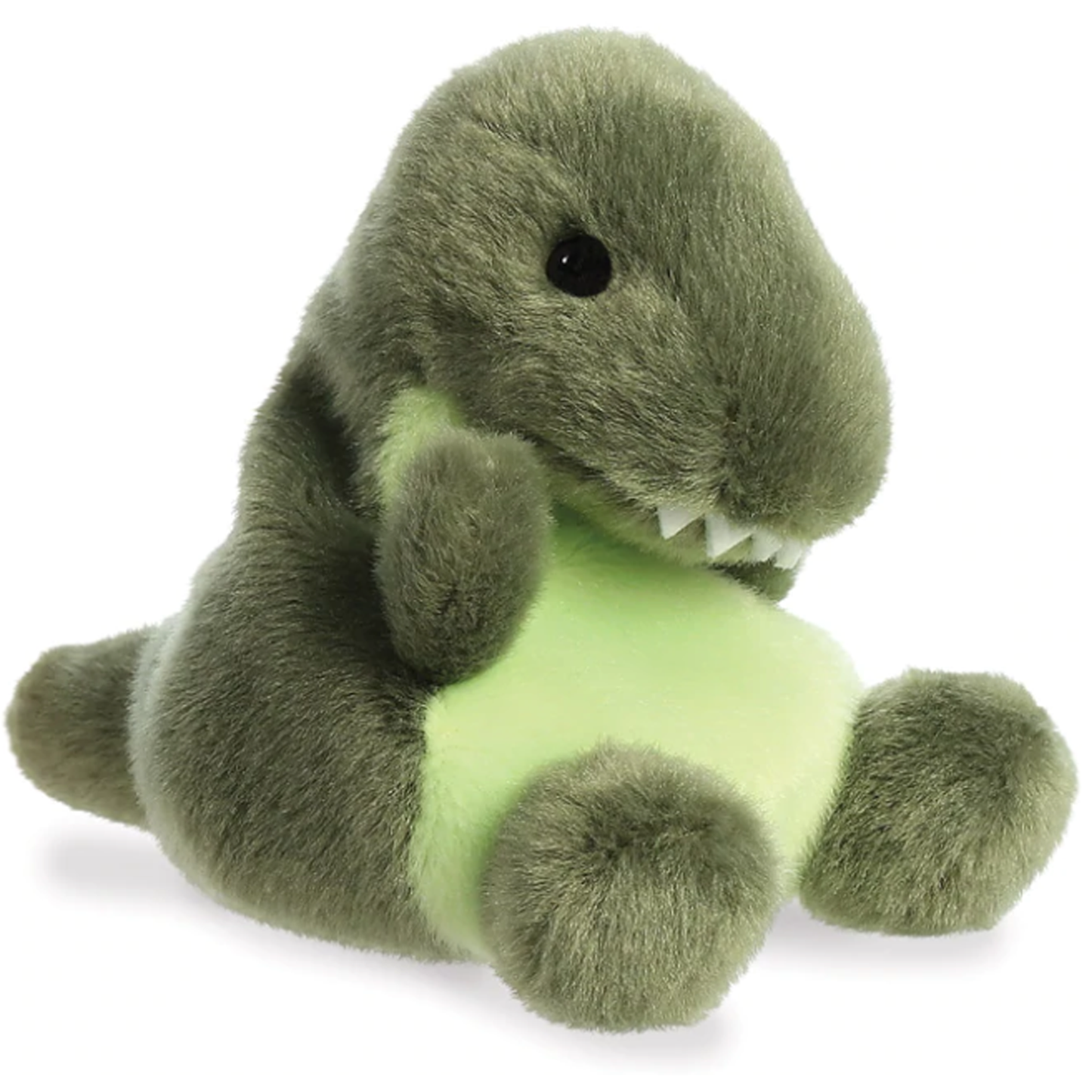Green Tyrannosaurus Rex (T. Rex) Dinosaur Palm Pal Soft Toy