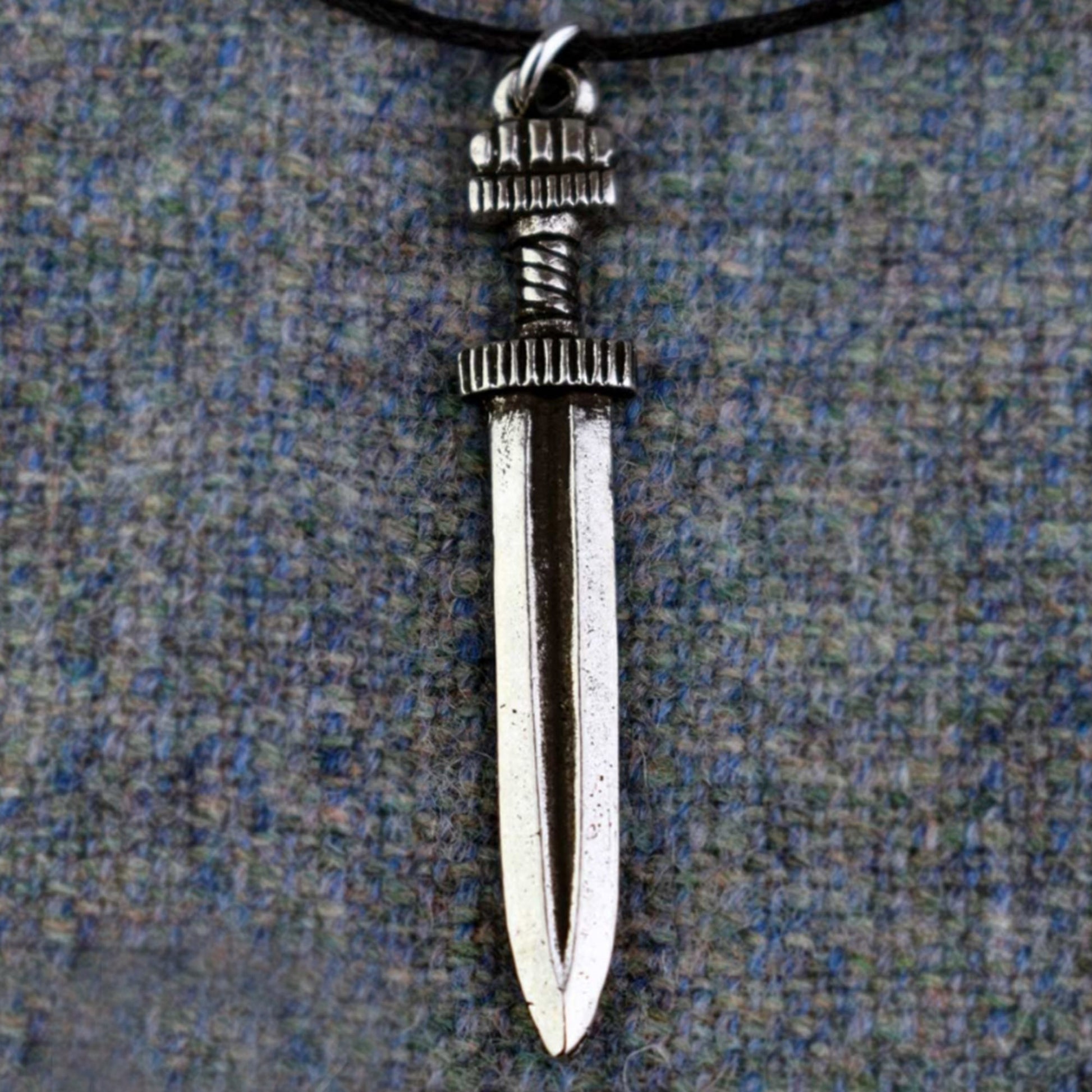 Viking Age Sword Pewter Pendant | Happy Piranha