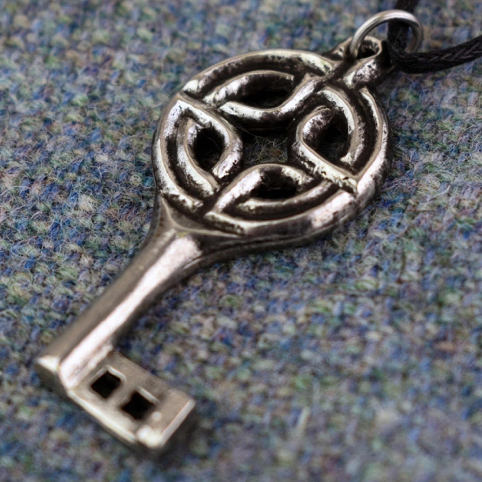 Viking Period Pewter Key Pendant Closeup | Happy Piranha
