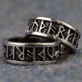 Two Viking Rune Rings  Happy Piranha