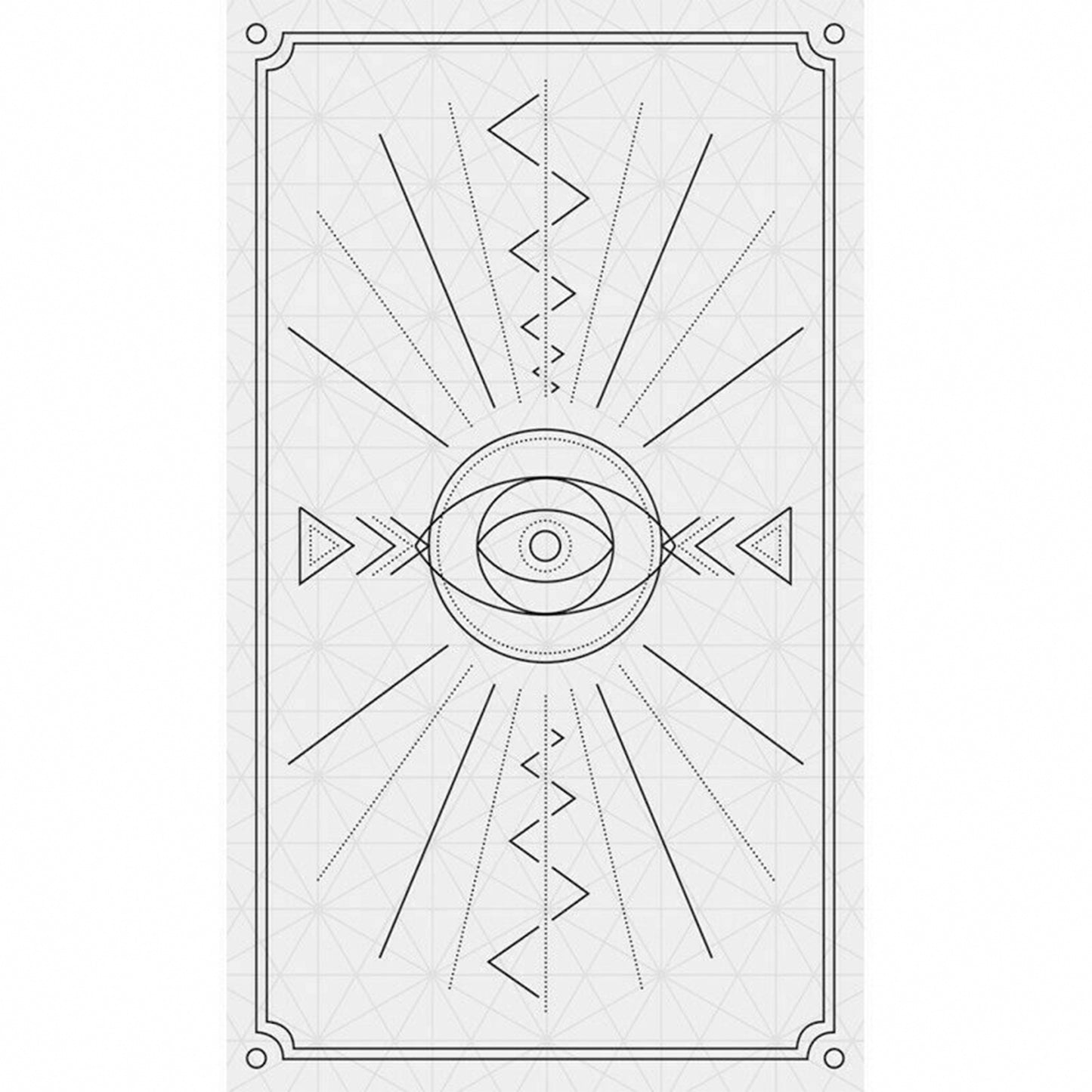 Vox Arcana: The Voice of Tarot - The Traditionally Innovative Collective Deck Card Back Design | Happy Piranha