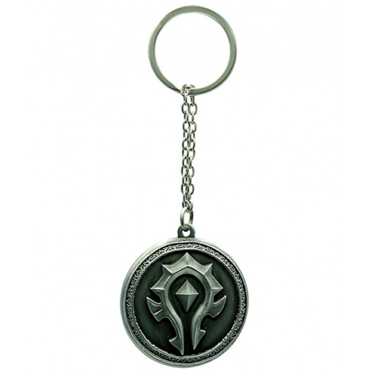 Word of Warcraft Horde Shield Metal Keychain | Happy Piranha