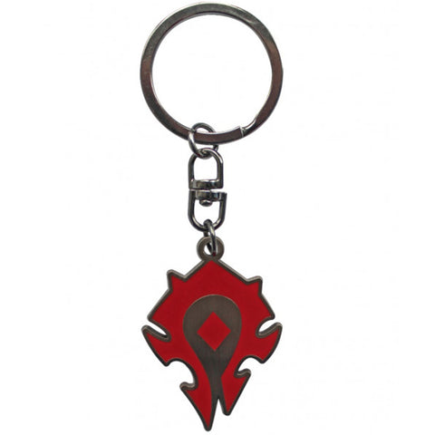 Word of Warcraft Horde Crest Metal Keychain | Happy Piranha
