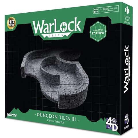 Warlock Tiles: Dungeons Tiles III Expansion - Curves