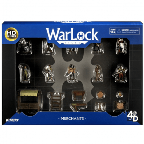Warlock Tiles: Dungeons & Dragons Accessory - Merchants | Happy Piranha