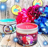 Wingleader and Iron fleet scented candles by Happy Piranha.