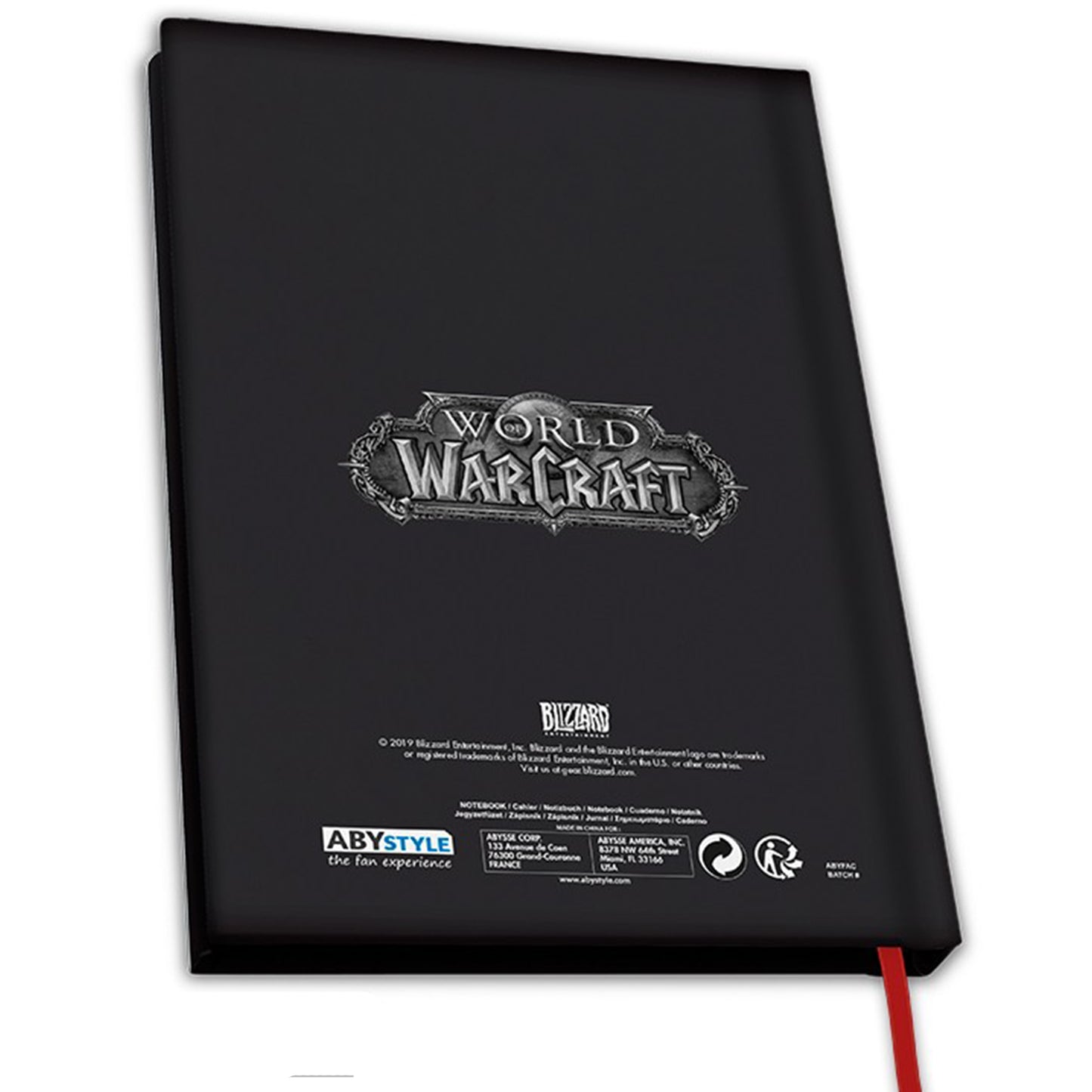 World of Warcraft For The Horde Notebook Back Design  | Happy Piranha