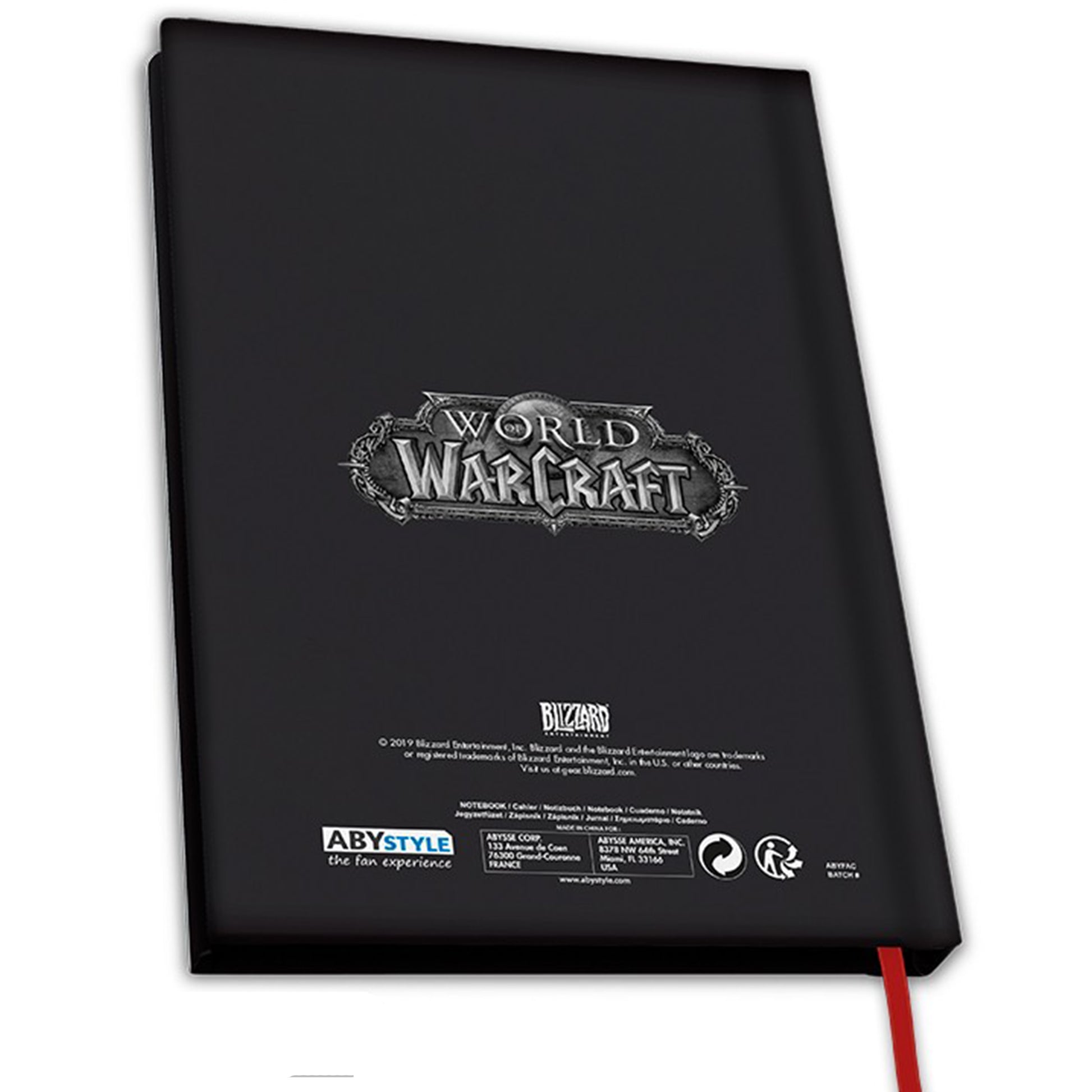 World of Warcraft For The Horde Notebook Back Design  | Happy Piranha