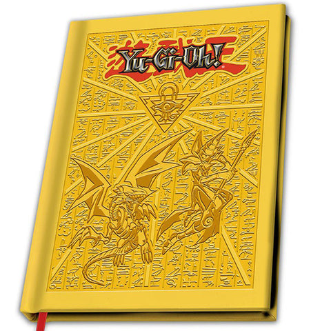 Yugioh Millennium Items A5  Lined Notebook (Front Cover) | Happy Piranha